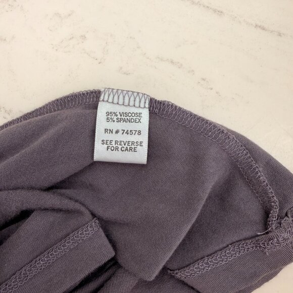 Vintage Cache Grey Top w/ Stones Sz. S (M) Sleeveless Figure Flattering - Picture 15 of 16